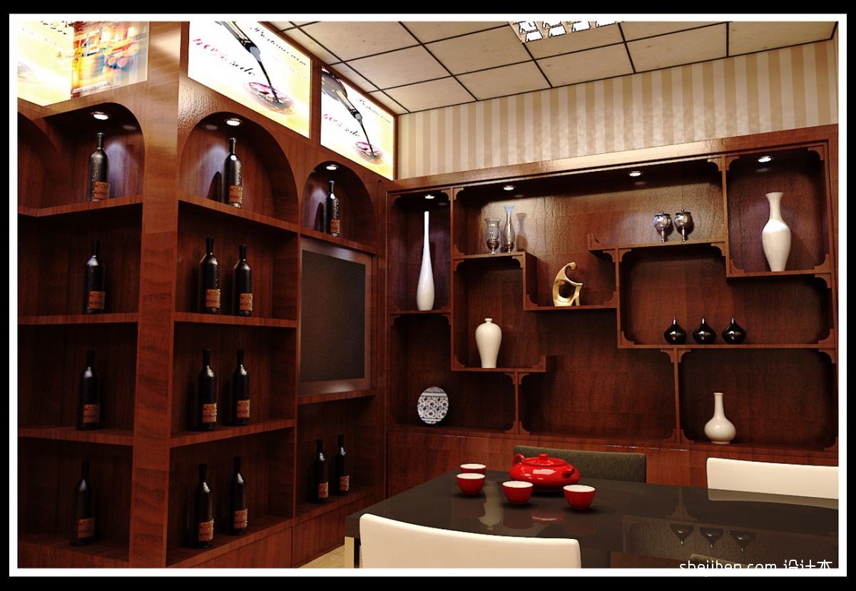 酒柜 &ndash; 設(shè)計(jì)本裝修效果圖