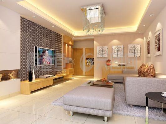 現(xiàn)代簡約設(shè)計客廳裝飾