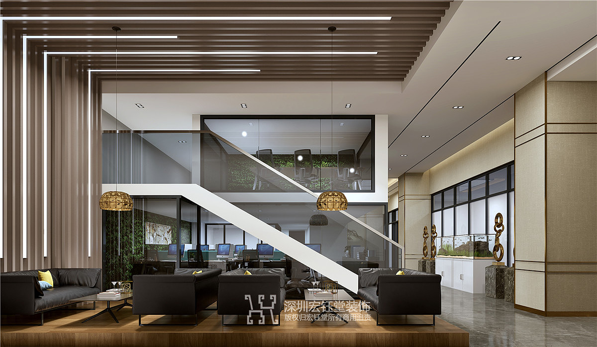 鄭州高端辦公室裝修公司|二十治集團(tuán)辦公室裝修設(shè)計(jì)圖